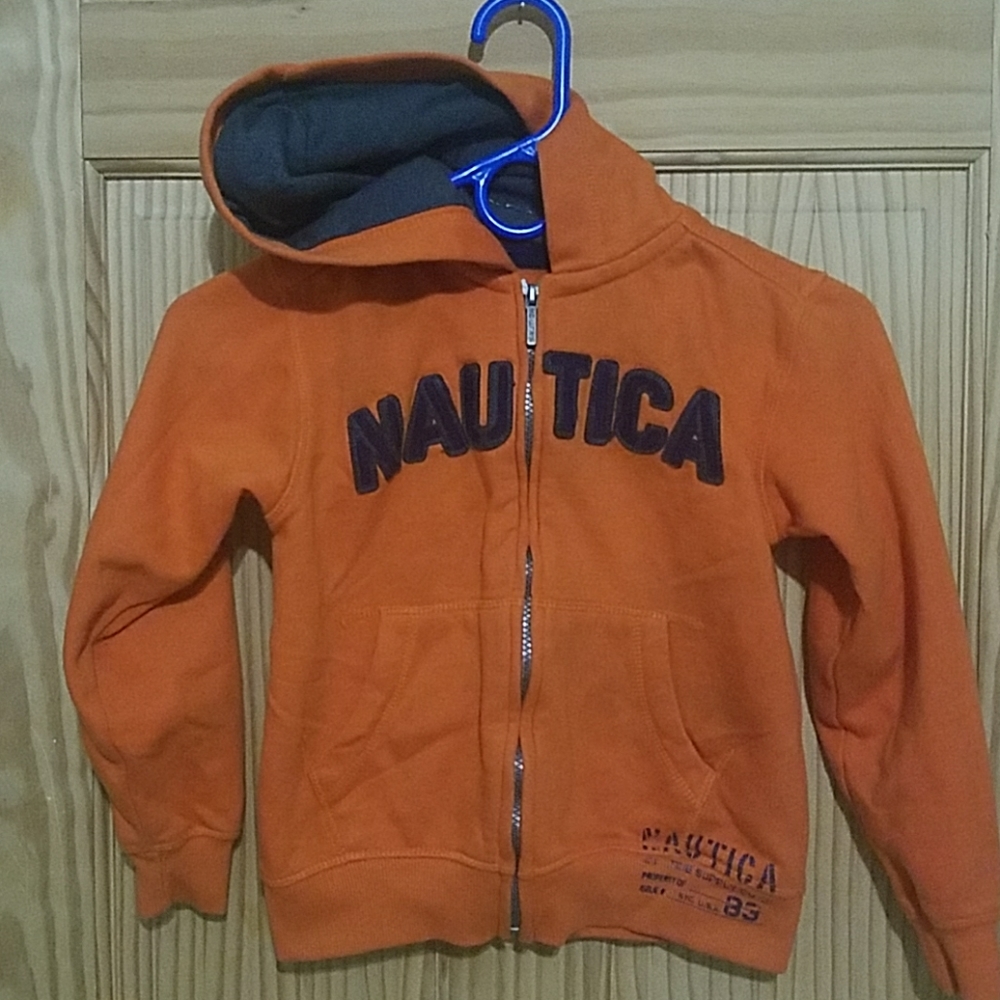 Nautica Zip-Up Hooded Sweatshirt